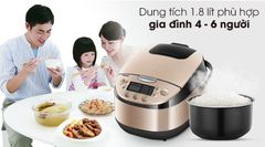 Nồi cơm điện tử Toshiba 1.8 lít RC-18DR1NV ảnh 10