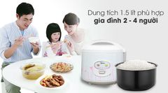 Nồi cơm nắp gài Midea 1.5 lít MR-CM1533 ảnh 3