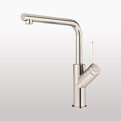 Vòi rửa chén rút dây Konox Artan Nickel