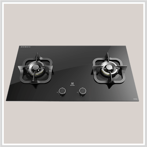 Bếp Gas Âm Electrolux EGT7828CK / Nhập khẩu Malaysia, 2 vùng nấu