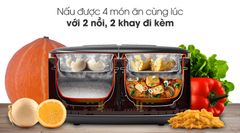 Nồi cơm 2 ngăn đa năng Sharp 1.8 lít KN-TC50VN-WH ảnh 5