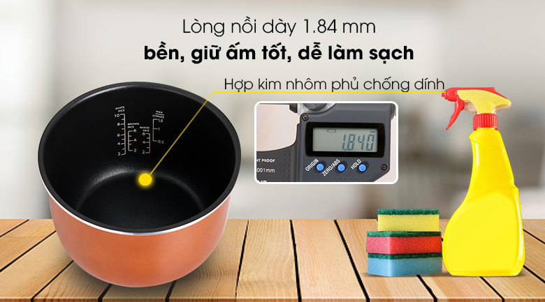 Nồi cơm điện tử Midea MB-FS5021 1.8 lít – ảnh 5