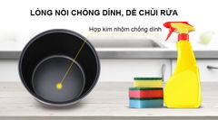 Nồi cơm điện Kangaroo 1.2 lít KG826S ảnh 3