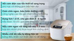 Nồi cơm điện cao tần Panasonic 1.8 lít SR-AFM181WRA ảnh 2