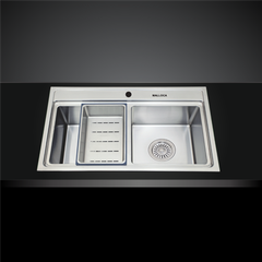 Chậu rửa chén Inox Malloca MS 8812 ảnh 2
