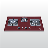 Bếp gas âm 3 vùng nấu MALLOCA AS 9403R/ Màu đỏ