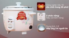 Nồi cơm điện Midea 1 lít MR-GM10SA ảnh 2