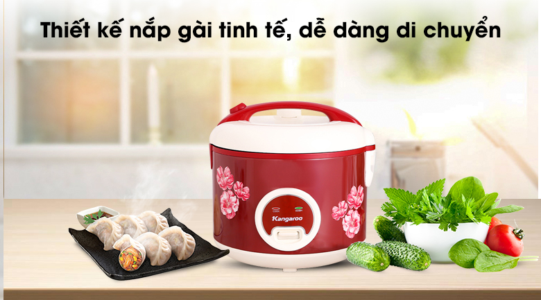 Nồi cơm nắp gài Kangaroo KG378H 1.8 lít – ảnh 3