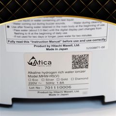 Máy Lọc Nước Điện Giải Ion Kiềm Atica Gold – Nhập Khẩu Nhật Bản ảnh 6