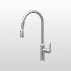 Vòi Rửa Chén Malloca K046-SS / Vòi nóng lạnh, Inox ảnh 2