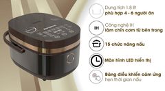 Nồi cơm điện cao tần Kangaroo 1.8 lít KG599N ảnh 2