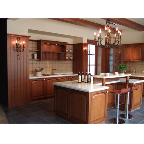 Tủ Bếp Xanh gỗ Giáng Hương số 20