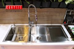 Chậu Rửa Chén Inox Carysil VN-D200 ảnh 2