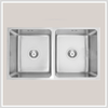  Chậu inox Hafele HS-SD7744 / 2 Hộc bằng nhau, Mã số 567.23.020 