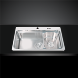  Chậu rửa chén Inox Malloca MS 1022D 