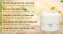 Nồi cơm điện nắp gài Kangaroo 1.8 lít KG18RC3 ảnh 2