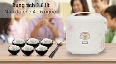 Nồi cơm điện Midea 1.8 lít MR-CM18SQ ảnh 4