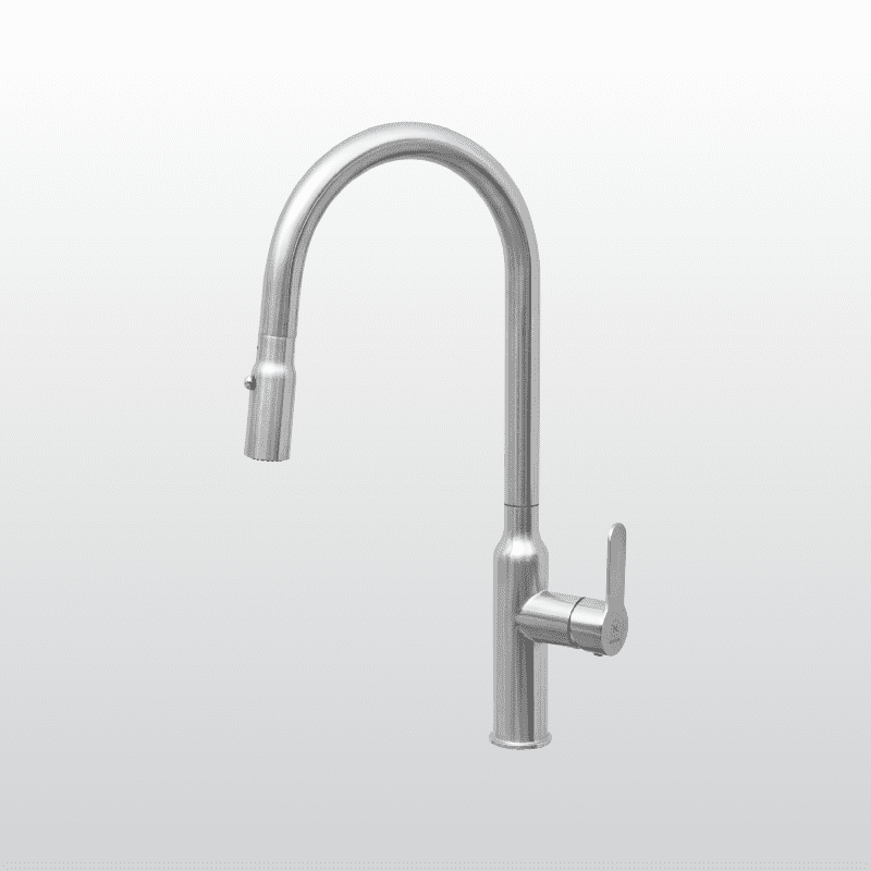 Vòi Rửa Chén Malloca K046-SS / Vòi nóng lạnh, Inox Vòi Rửa Chén Malloca K046-SS / Vòi nóng lạnh, Inox