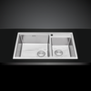  Chậu rửa chén Inox Malloca MS 5082W 