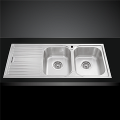 Chậu rửa chén Inox Malloca MS 1025L NEW ảnh 2