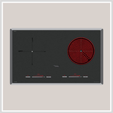 Bếp 1 điện 1 từ Canzy CZ  ML779GI - Made in Malaysia