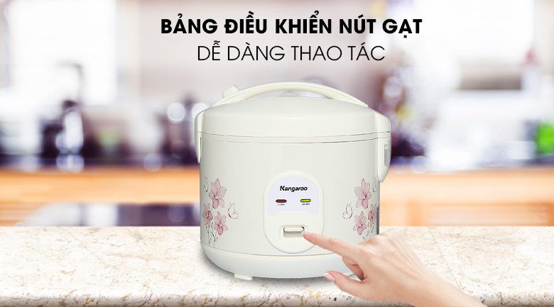 Nồi cơm điện nắp gài Kangaroo 1.2 lít KG12RC1 – ảnh 4