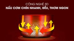 Nồi cơm điện tử Sharp 1.8 lít KS-TH18-GL ảnh 4