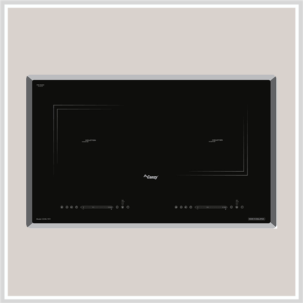  Bếp 2 từ Canzy CZ ML757I - Made in Malaysia 