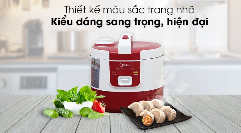 Nồi cơm điện Midea 2 lít MR-SM2061 – ảnh 4