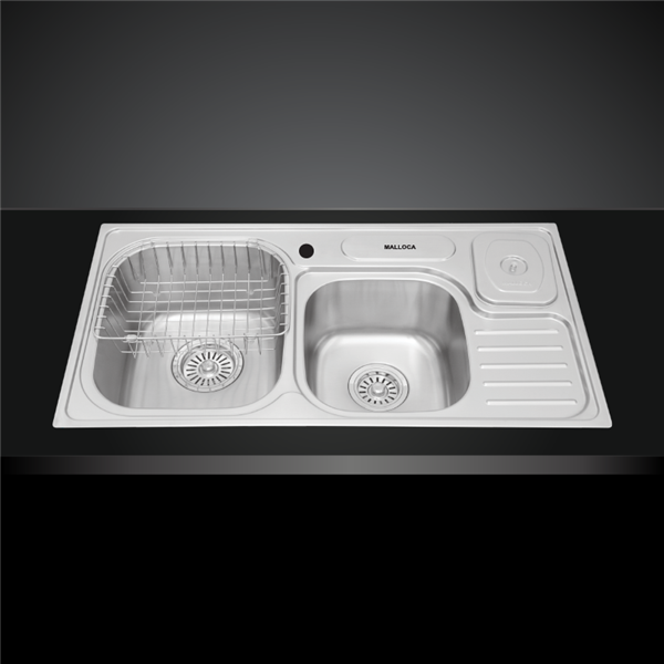 Chậu rửa chén Inox Malloca MS 1024 - Kích thước chậu rửa chén Malloca MS 1024 và cách chọn tủ Chậu rửa chén Inox Malloca MS 1024 - Kích thước chậu rửa chén Malloca MS 1024 và cách chọn tủ