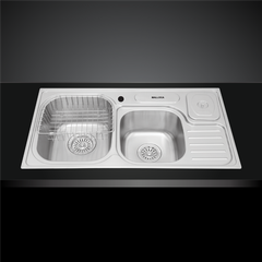 Chậu rửa chén Inox Malloca MS 1024 ảnh 2