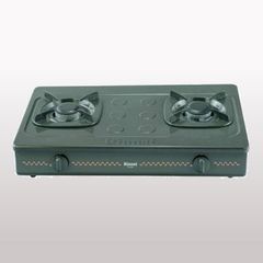 Bếp gas dương Rinnai RV-287(G)N 702mm 2 lò nấu, mặt thép phủ men ảnh 2