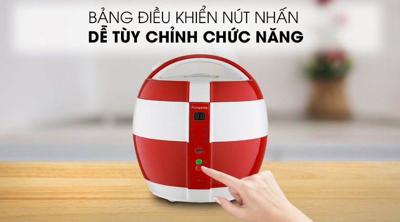 Nồi cơm điện nắp gài Kangaroo 1.8 lít KG835 – ảnh 7