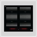 Bếp 4 điện từ Kaff KF-HIDE868I - Hàng chính hãng