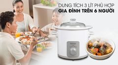 Nồi nấu chậm Panasonic 3 lít NF-N30ASRA ảnh 5