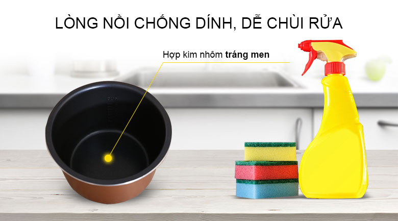 Nồi cơm điện Sharp 0.72 lít KS-A08V-WH Trắng – ảnh 5
