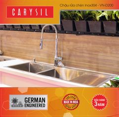 Chậu Rửa Chén Inox Carysil VN-D200 ảnh 8