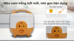 Nồi cơm điện Midea 0.6 lít MR-CM06SD ảnh 8