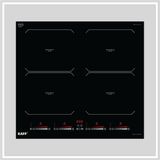 Bếp 4 điện từ Kaff KF-HGEM919 - Hàng chính hãng