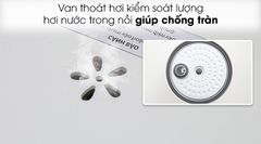 Nồi cơm điện 1.8 lít Toshiba RC-18JH1NV(G) ảnh 9