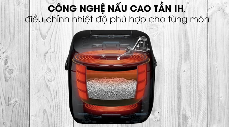 Nồi cơm điện cao tần Sharp 1.8 lít KS-IH190V-GL – ảnh 5