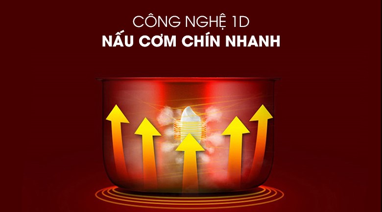 Nồi cơm điện Midea 1.8 lít MR-GM18SA – ảnh 7