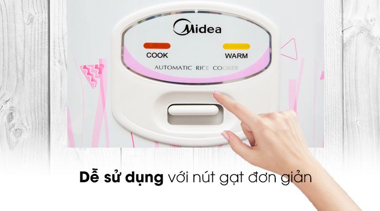 Nồi cơm nắp gài Midea 1.5 lít MR-CM1533 – ảnh 5