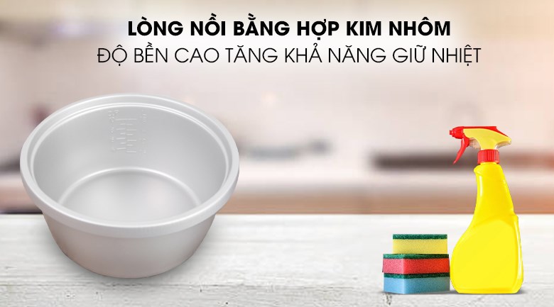 Nồi cơm điện Midea 1.8 lít MR-GM18SA – ảnh 6