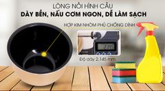 Nồi cơm nắp gài Kangaroo KG18R2 1.8 lít ảnh 5