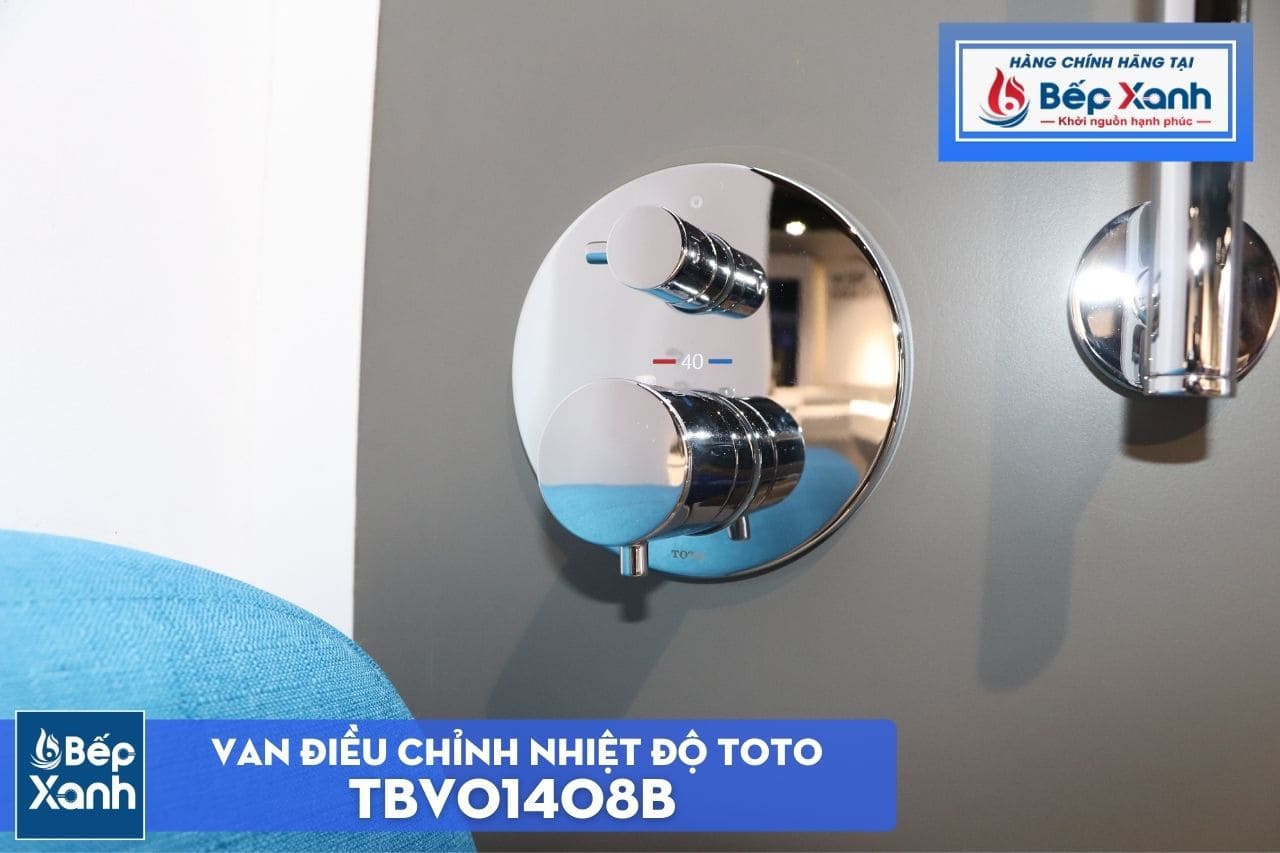 Van Điều Chỉnh Nhiệt Độ TOTO TBV01408B/TBN01001B – ảnh 6