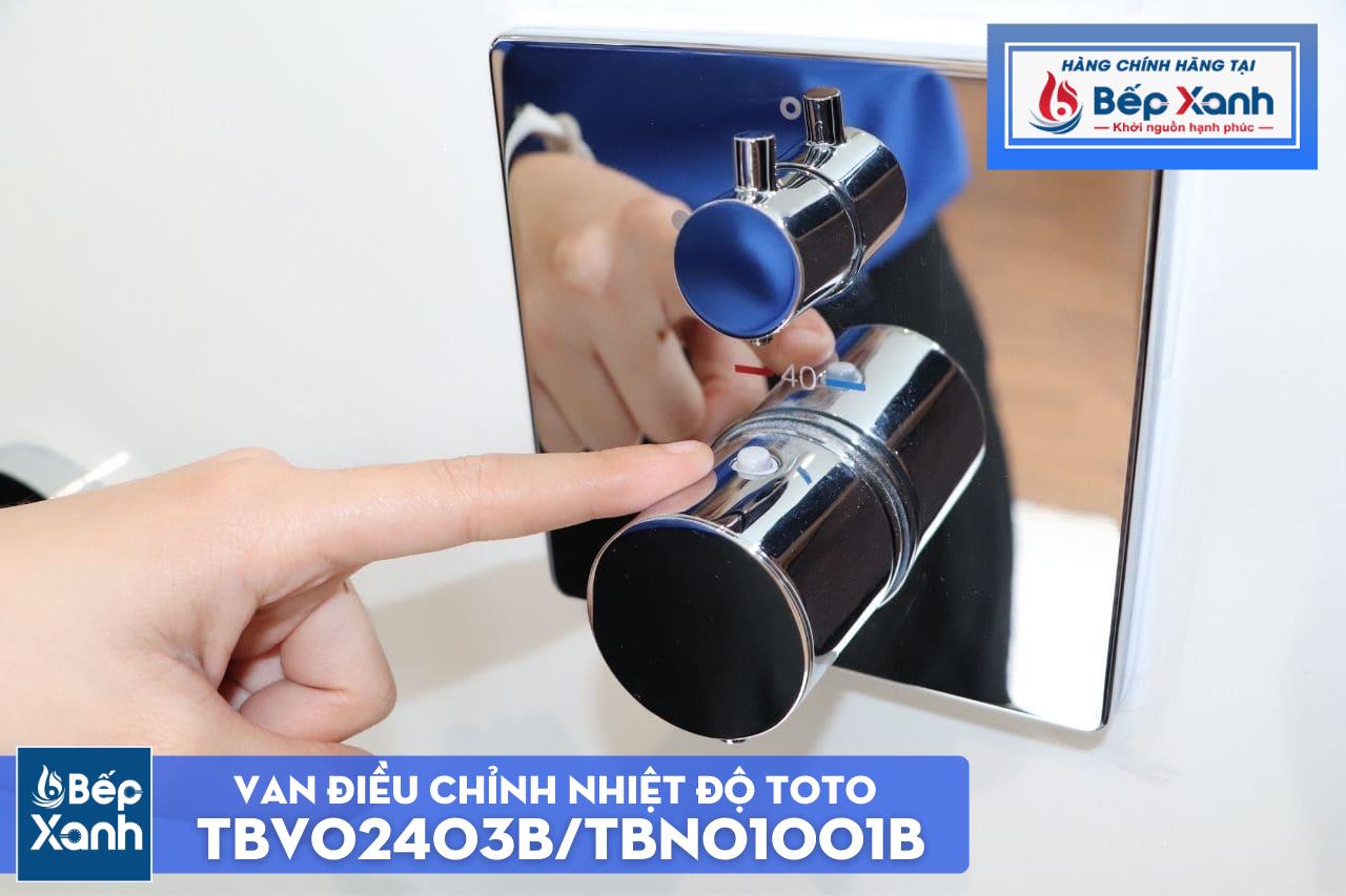 Van Điều Chỉnh Nhiệt Độ TOTO TBV02403B/TBN01001B – ảnh 4