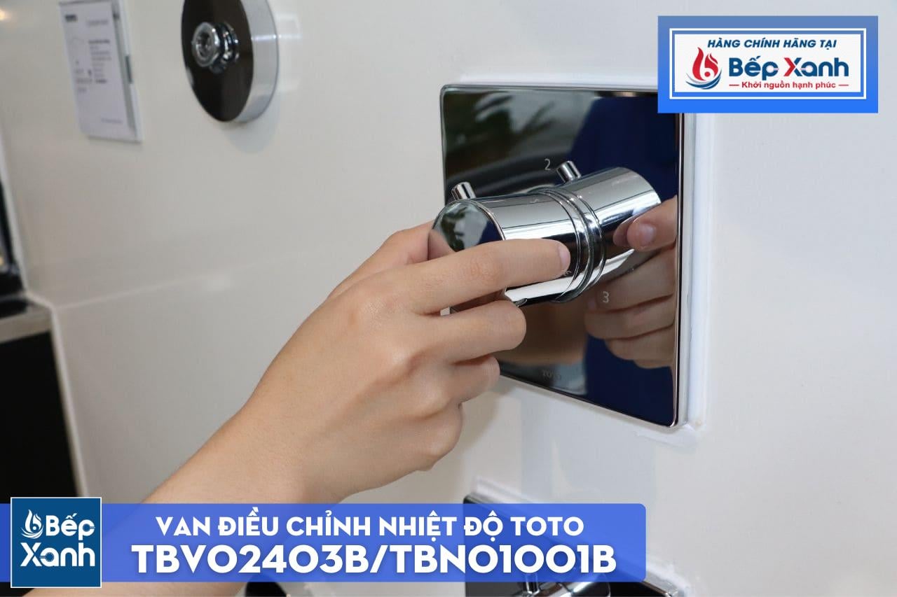 Van Điều Chỉnh Nhiệt Độ TOTO TBV02403B/TBN01001B – ảnh 5