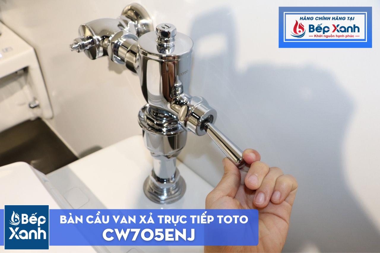Bàn Cầu Van Xả Trực Tiếp ToTo CW705ENJ#W/TV150NSV7J/TX802CV1/T53P100VR/T53RV1#W/TC393VS#W – ảnh 8