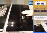 Bếp từ 2 vùng nấu Malloca MDI 302 / Nhập khẩu Tây Ban Nha, kiểu Domino, kính Schott Ceran